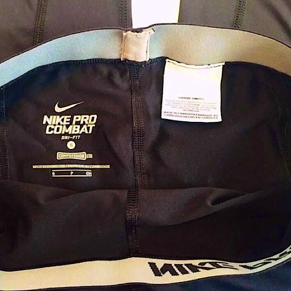 🖤Nike Pro Combat Dri-Fit Black Capri Leggings (S) - Picture 3 of 3